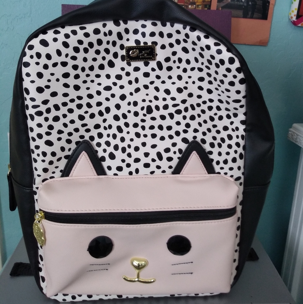 Betsey Johnson New Kitty Backpack